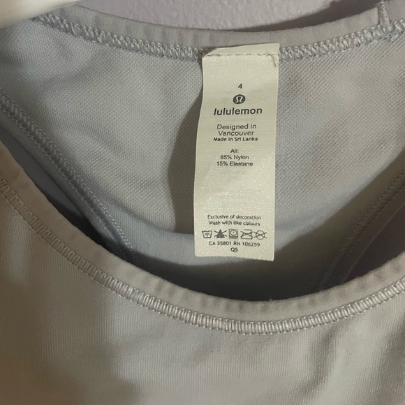 Lululemon ebb to train bra medium support c/d cup size 4 stargaze - Picture 6 of 8